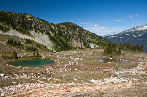 Symphony Lake along the High Note Trail in Whistler's Alpine