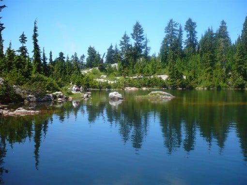 Mystery Lake near Mount Seymour, North Vancouver