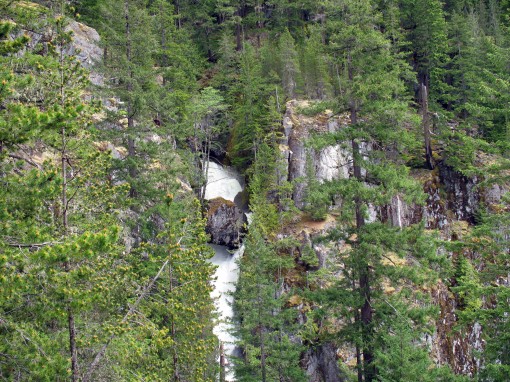 High Creek Falls northwest of Squamish, BC