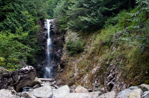 Norvan Falls in the summer