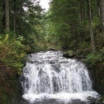 Waterfalls near Rolley Lake in Mission, BC