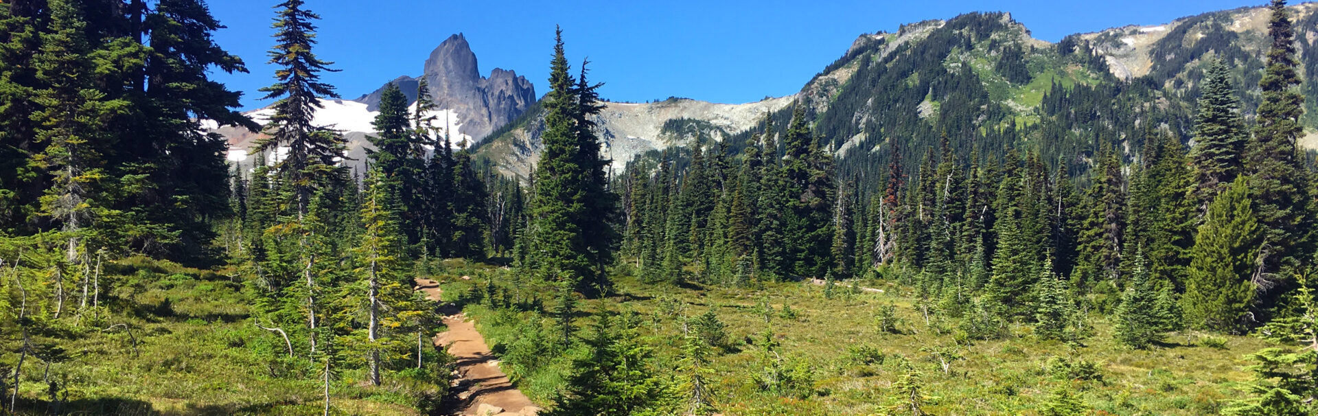 Helm Creek with Black Tusk in the distance