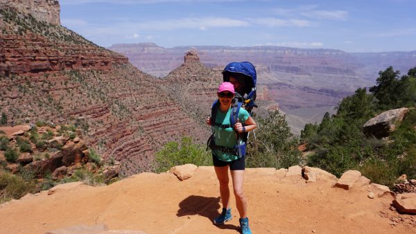 Hiking with a baby in the Grand Canyon 