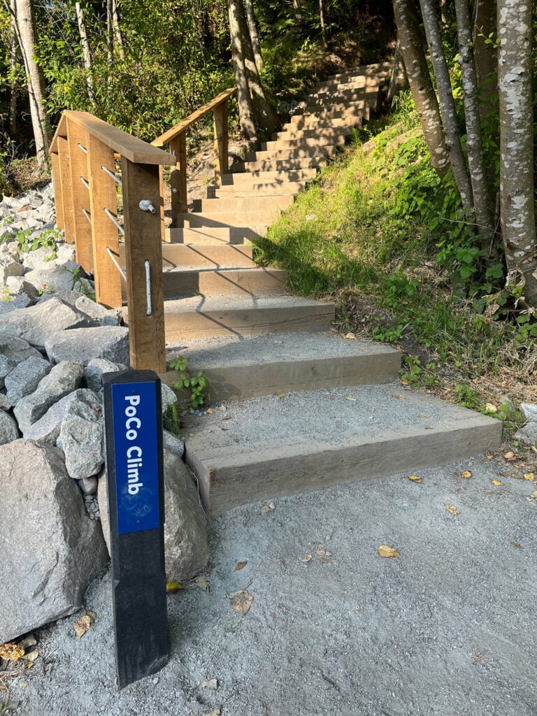 PoCo Climb Trailhead