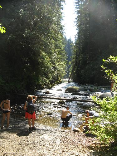 Baden Powell Trail, Lynn Valley