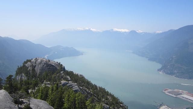 Stawamus Chief  Top Of Peak2