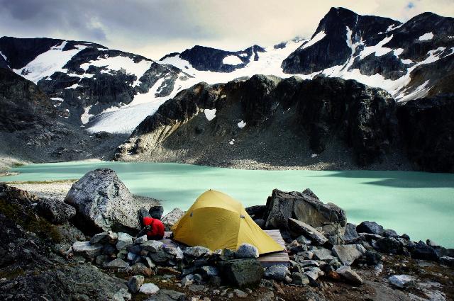 Wedgemount Lake.