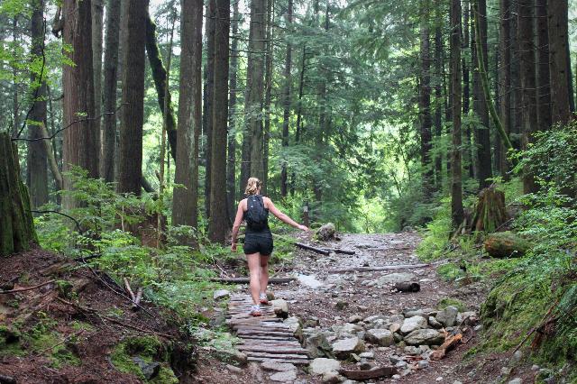 Baden Powell Lynn Canyon To Grouse