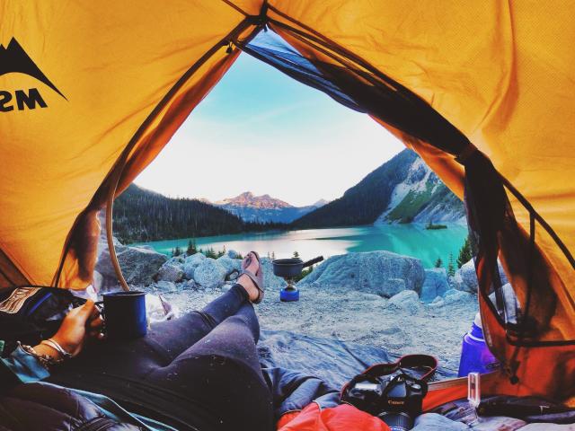 Joffre Lakes Upper Lake