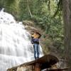 Bridal veil waterfall