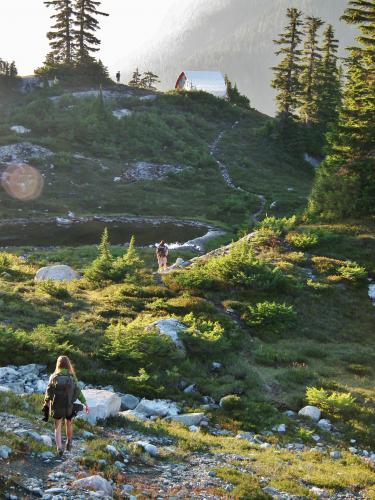 Mountain Lake Hut Trail