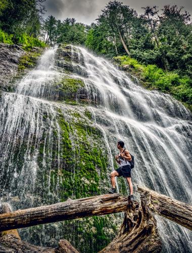 Bridal Veil Falls Waterfall