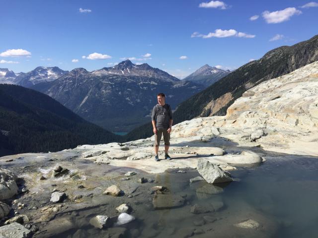 Joffre Lakes And Glacier