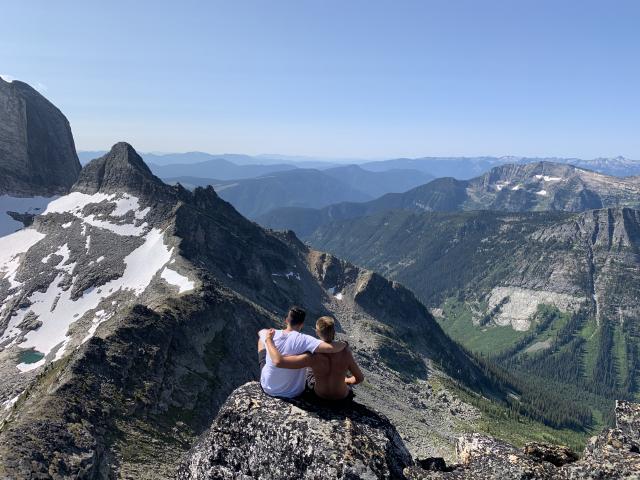 Trail Between Nisleheim Peak And Midgard Peak