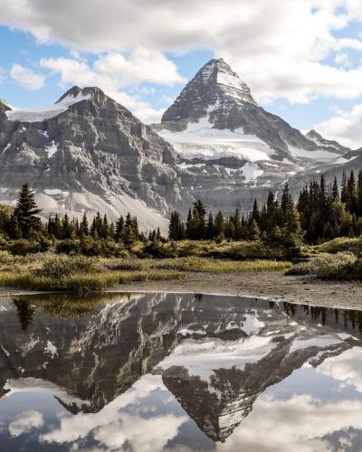 Trail To The Nublet From Mount Assiniboine Lodge