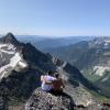 Trail between Nisleheim Peak and Midgard Peak