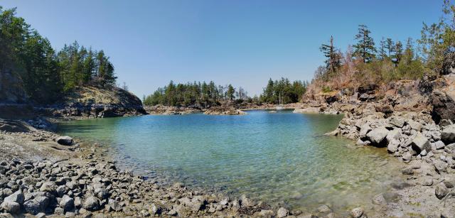 Smuggler Cove Marine Provincial Park Hike