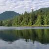 Sasamat lake hike near belcarra in Port moody BC VANCOUVER