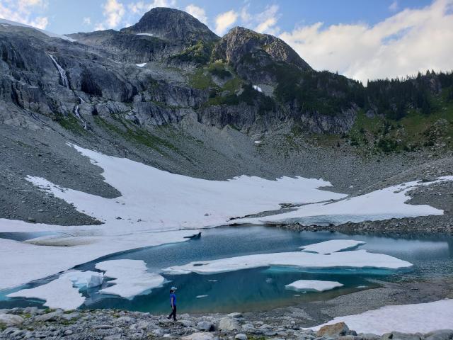 Iceberg Lake Via Skywalk North Loop