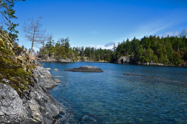 Smuggler Cove Marine Provincial Park Trail