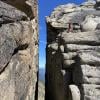 Giant Cleft @ Cathedral Lakes Provincial Park