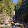 Lower golden creek falls