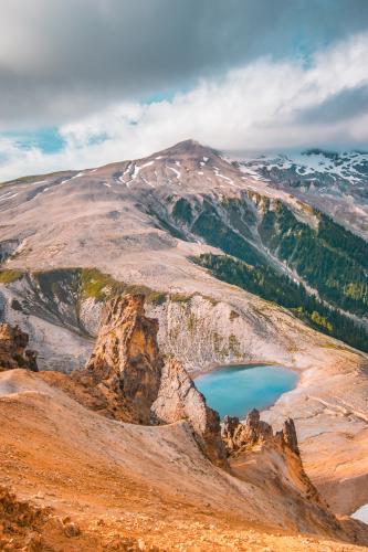 The Gargoyles From Elfin Lakes Shelter