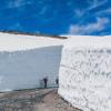 Snow walls