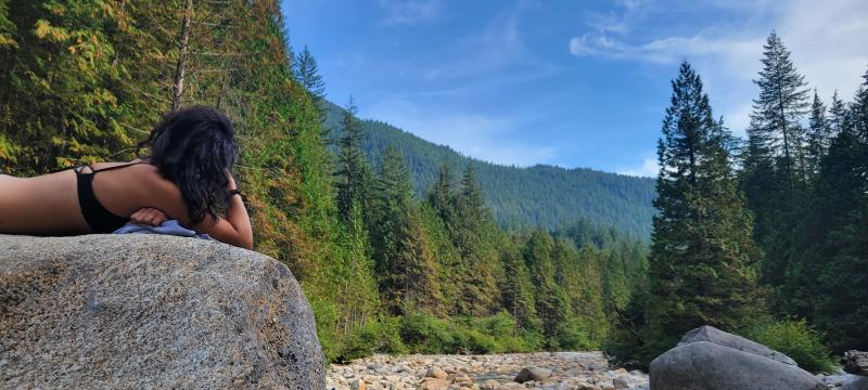 Golden Ears : East Cannoyn Trail To Lower Gold Creek