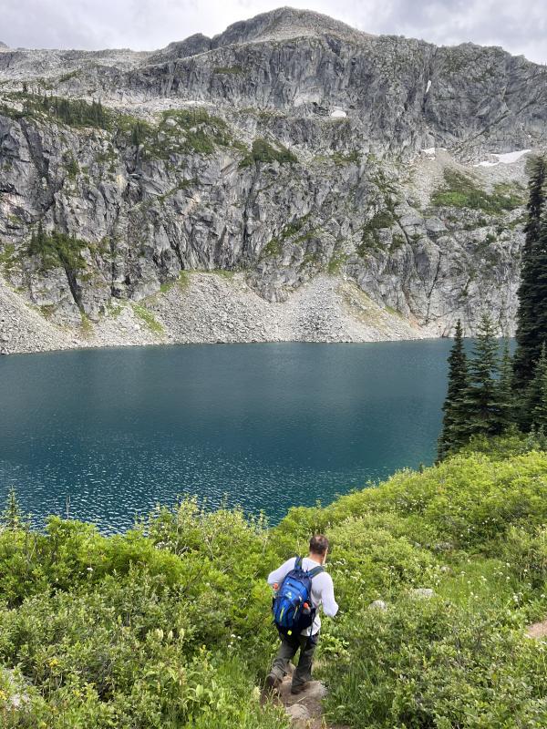 Rohr Lake And Rohr Mount