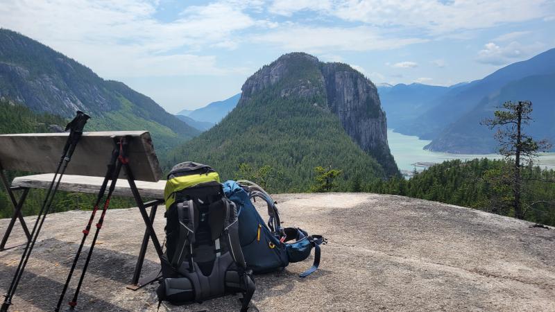 Slhanay Peak Trail