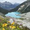 Joffre Lakes and Matier Glacier