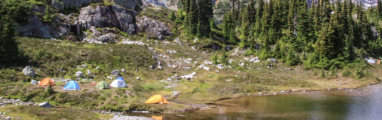 Semaphore Lakes camping