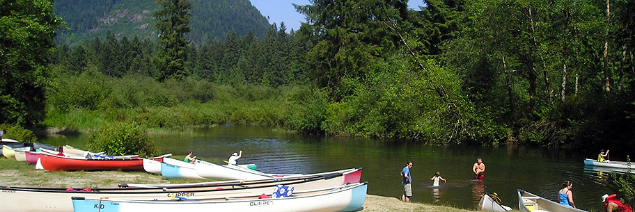 Camping | Widgeon Falls | Vancouver Trails