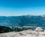 A view of Howe Sound from one of the ridges along the Al&#39;s Habrich Ridge Trail