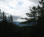 A view of the Squamish Valley from the trail to Levette Lake